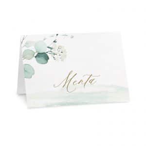 Cartoncini confettata Chloe - Gusto Menta